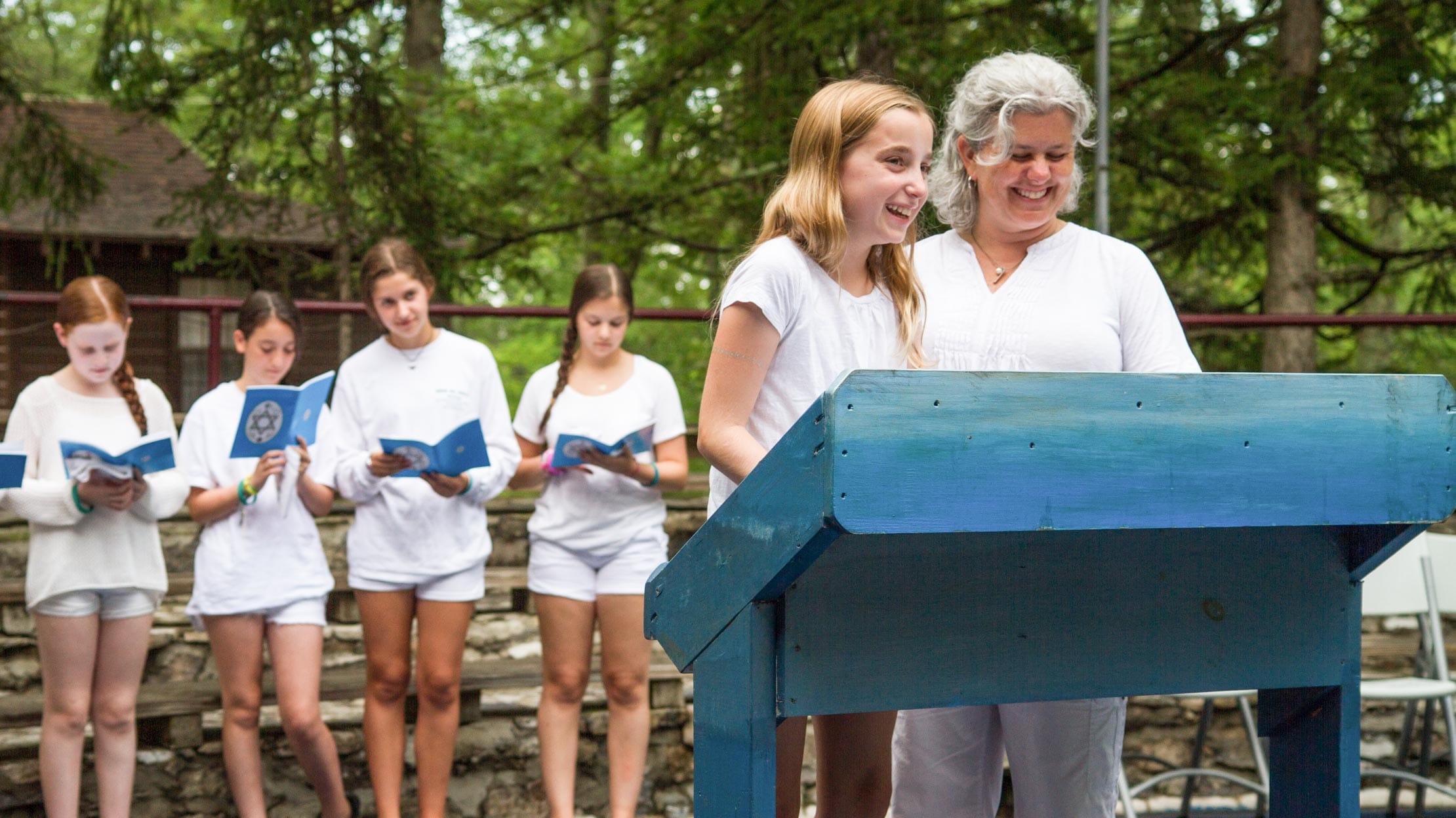 Jewish life at Camp Louise