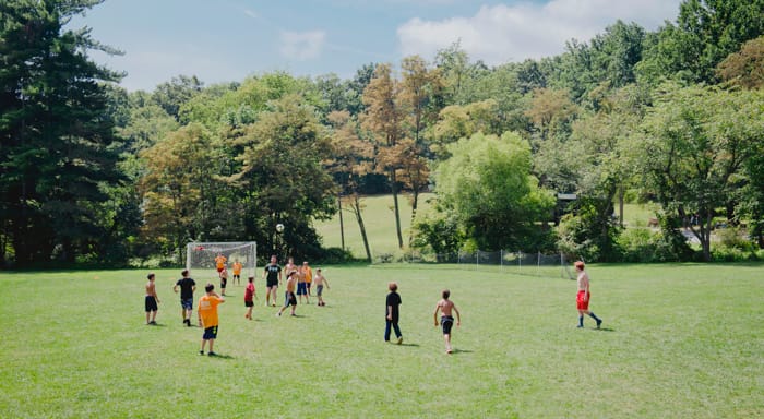 Soccer at Camp Airy